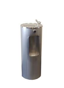 Classic Round Fountain, Push Button with Bottle Filler
