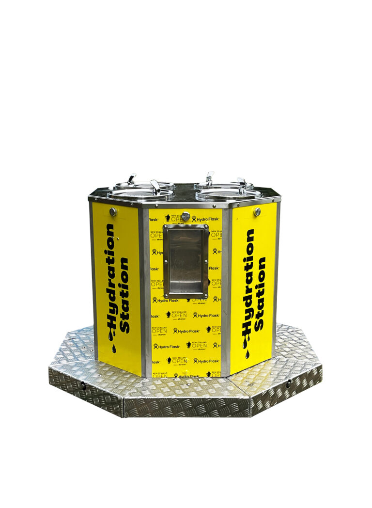 Mobile Octagon Hydration Station