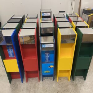 ColourPlus Bottle Fillers with different colour options.